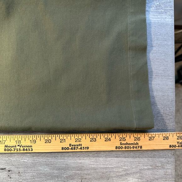 Kit and Ace Aspen Wide Leg Pants 2 Army Green - Picture 11 of 14
